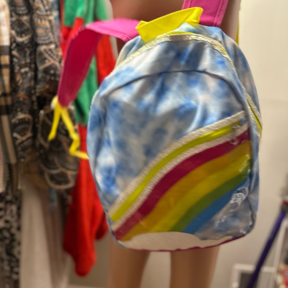 Colorful Rainbow Backpack - Picture 2 of 4